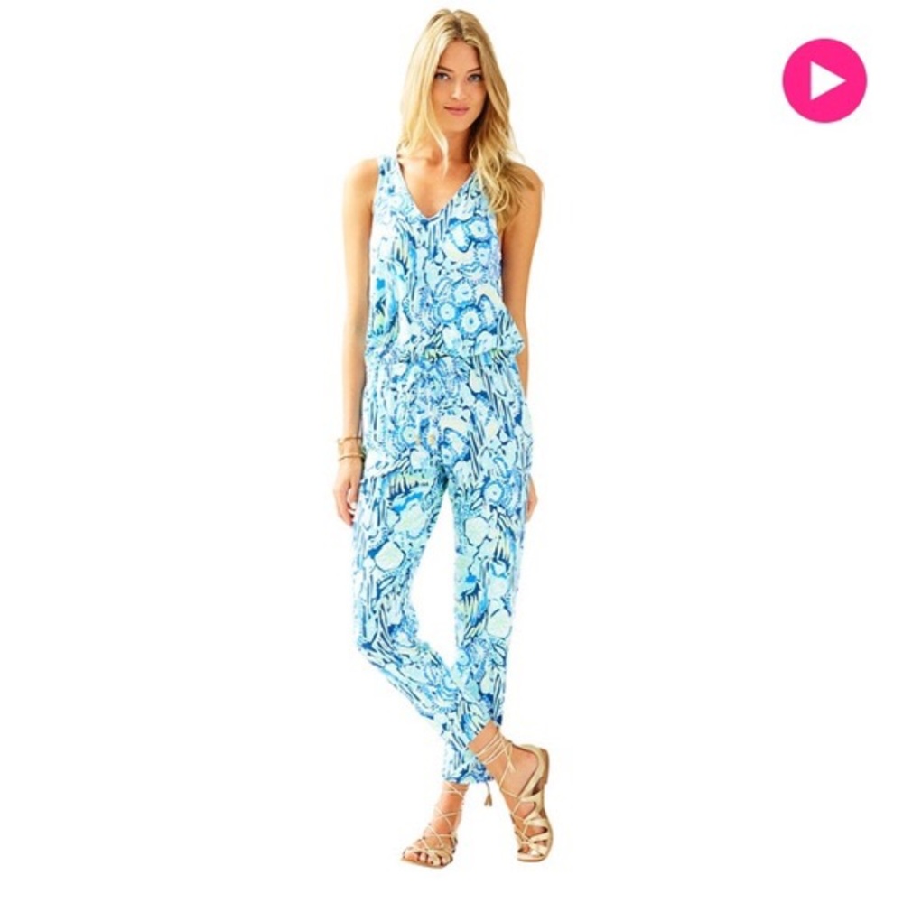 NWOT Lilly Pulitzer Paulina Jumpsuit